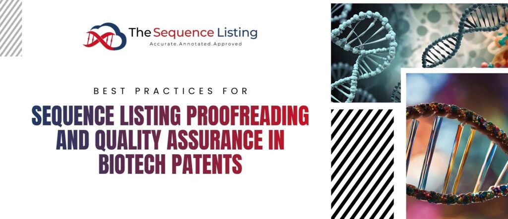 Sequence Listing Proofreading