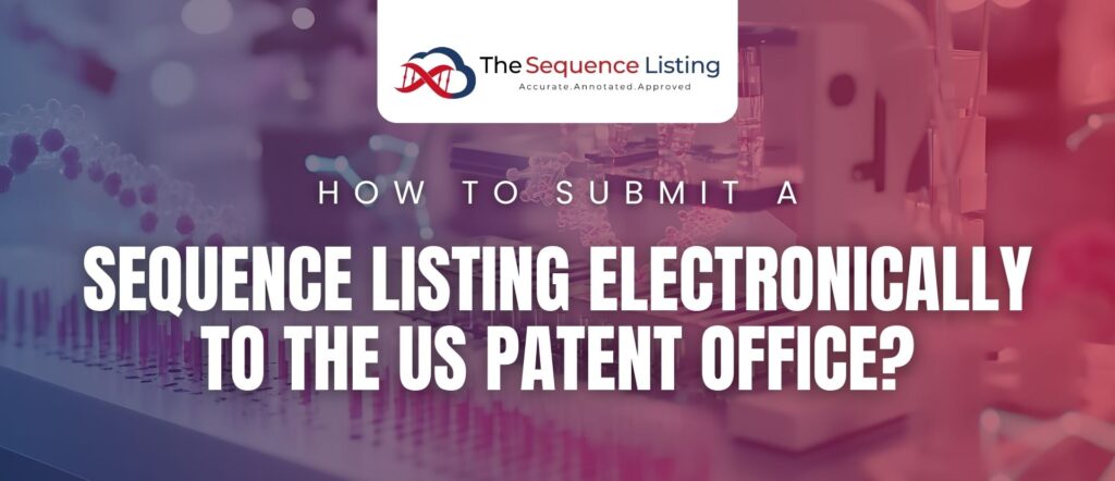 Sequence Listing USPTO