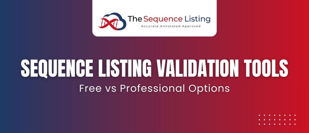 Sequence Listing Validation Tools