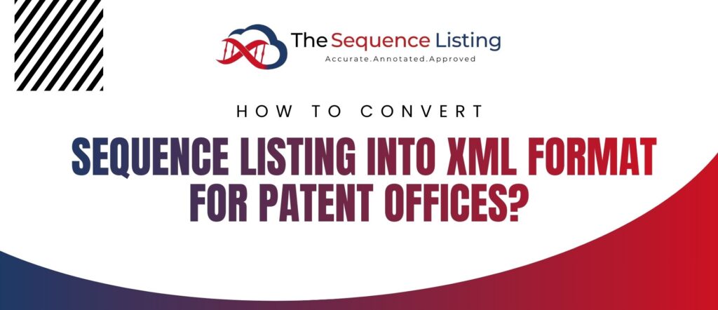 Convert Sequence Listings into XML Format