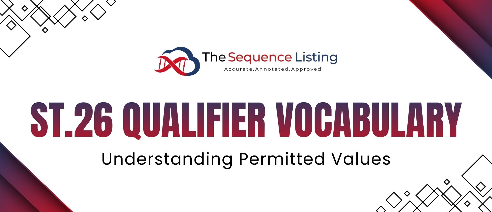 ST.26 Qualifier Vocabulary