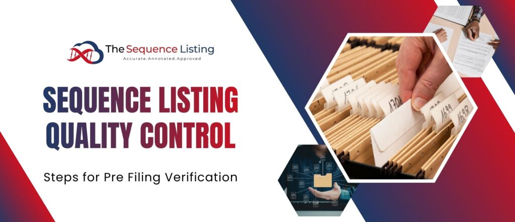 Sequence Listing Quality Control