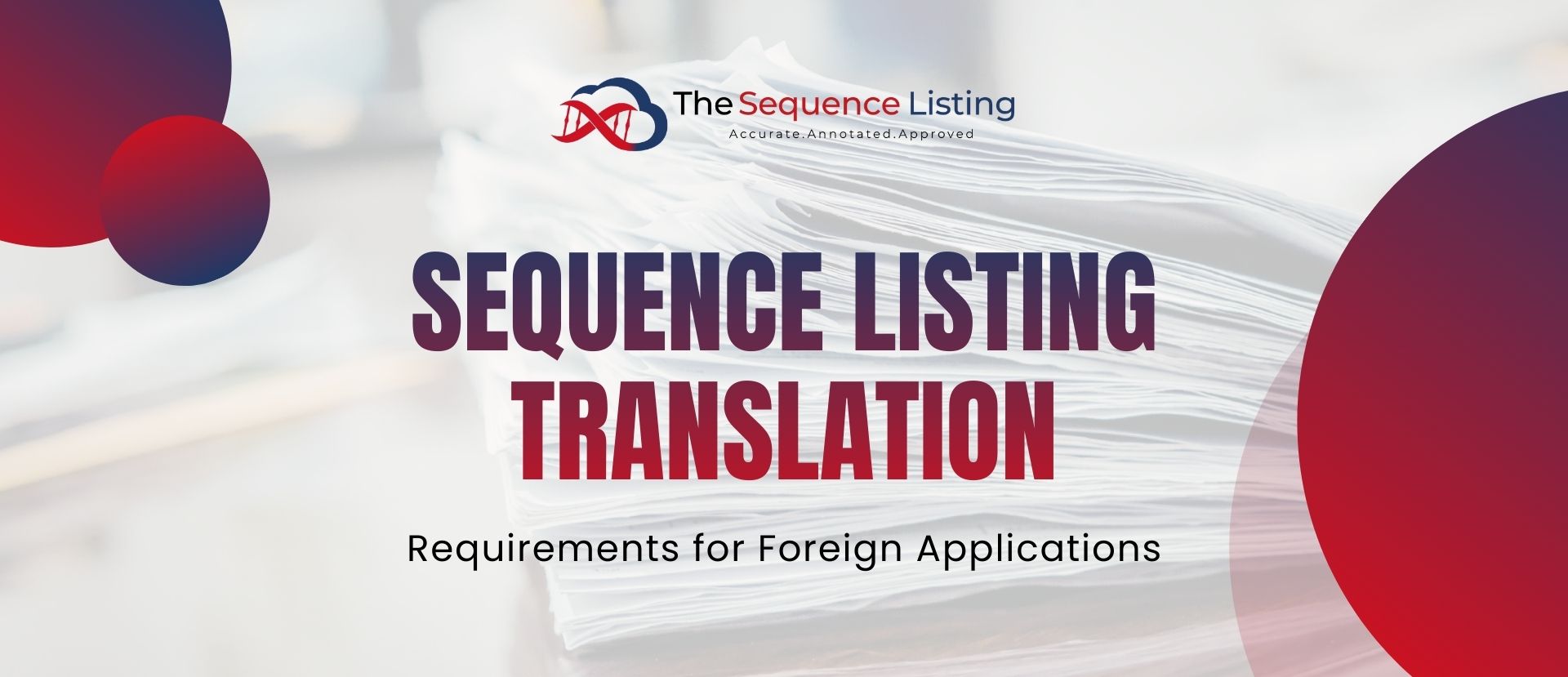 Sequence Listing Translation