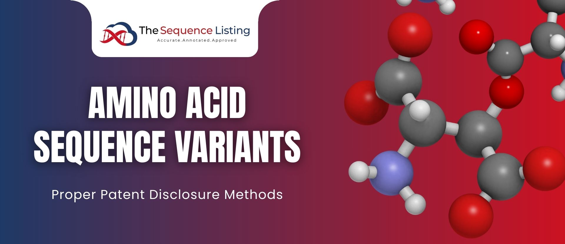 amino acid variant disclosure