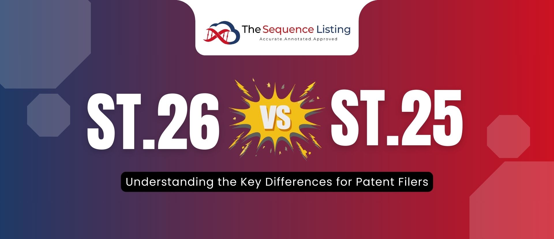 ST.26 ST.25 comparison